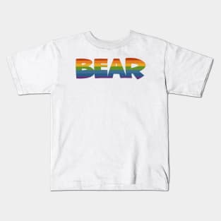 Rainbow Bear Kids T-Shirt